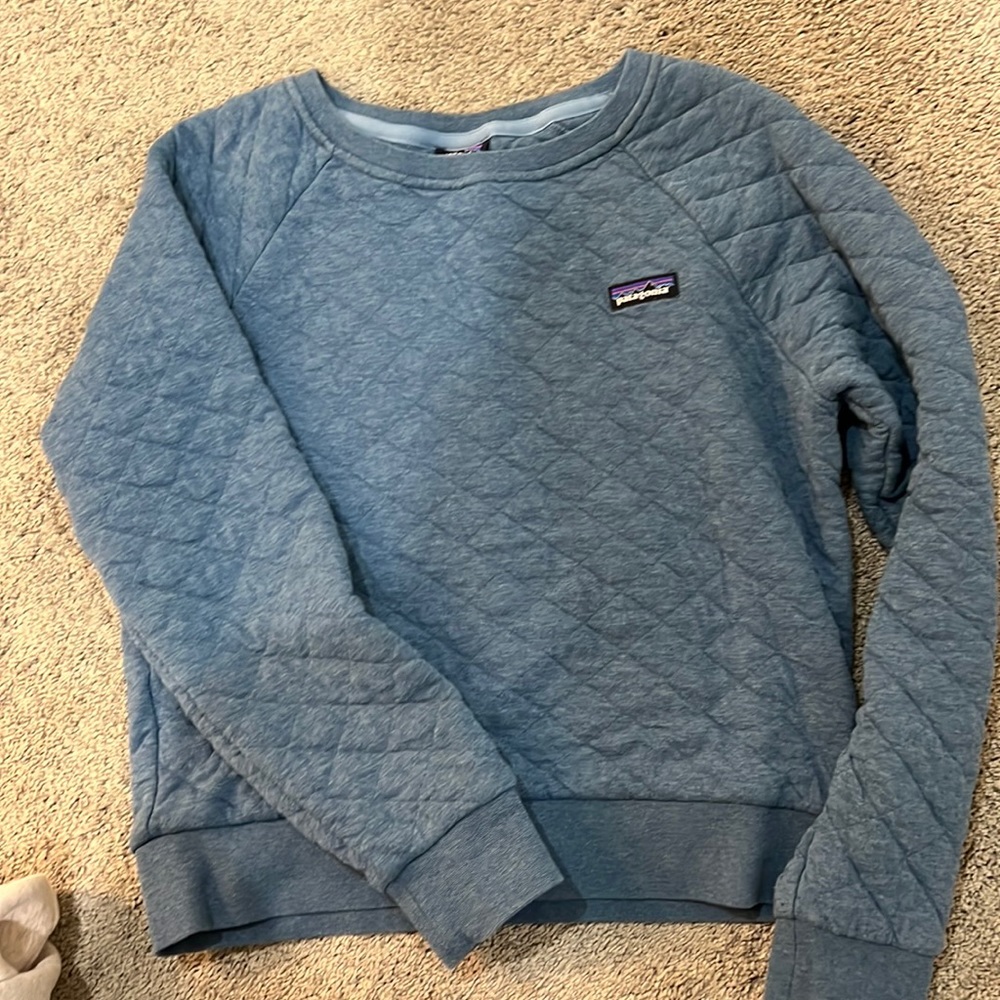 Patagonia quilted sweatshirt